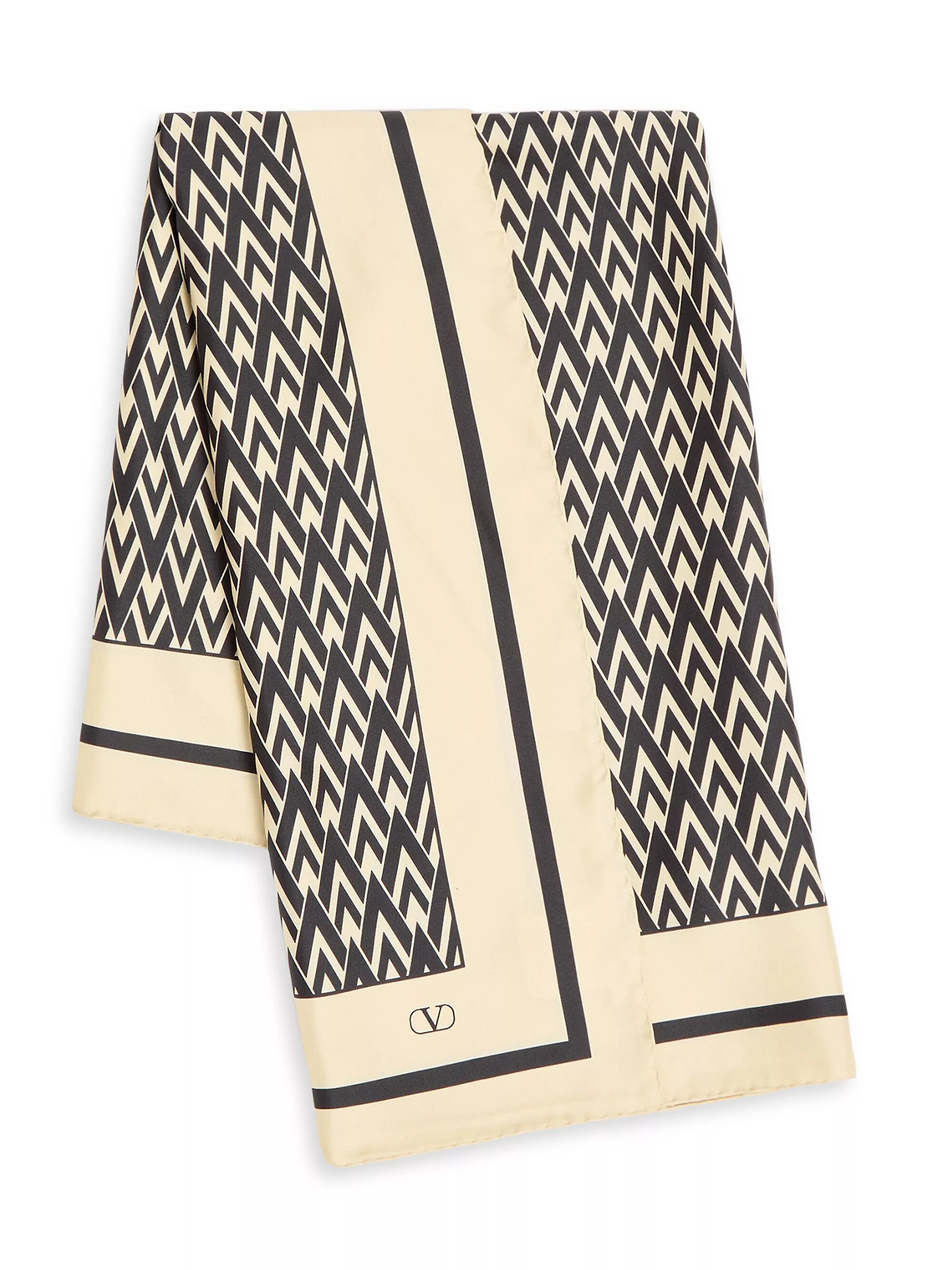 Toute La V Silk Scarf