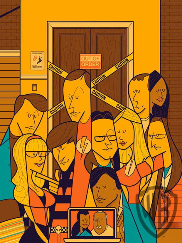 TV's 'The Big Bang Theory' Reinvented as Art (Photos) | Space