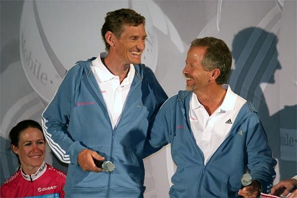 Rolf Aldag and Bob Stapleton have a strong working relationship