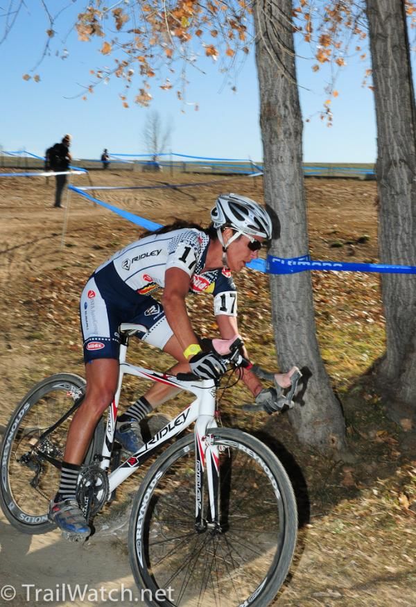 Nicole Duke (Hudz-Subaru) riding her best race ever