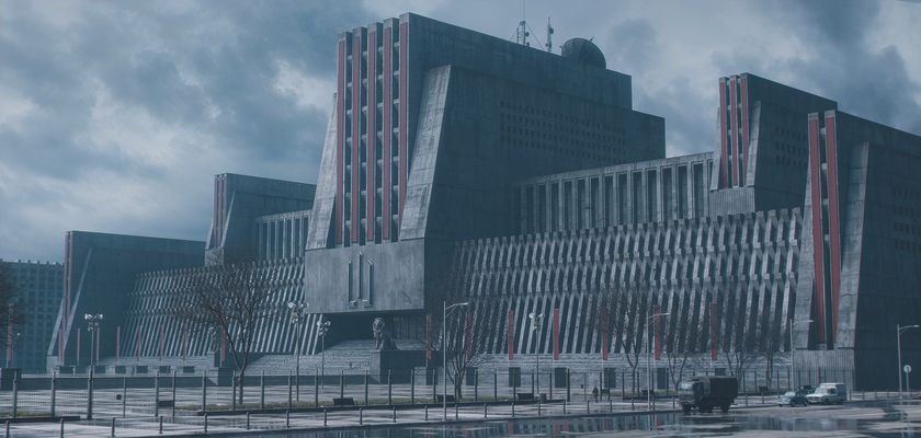 Epic 3D rendered environment art