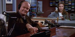 Kelsey Grammer and Peri Gilpin on Frasier