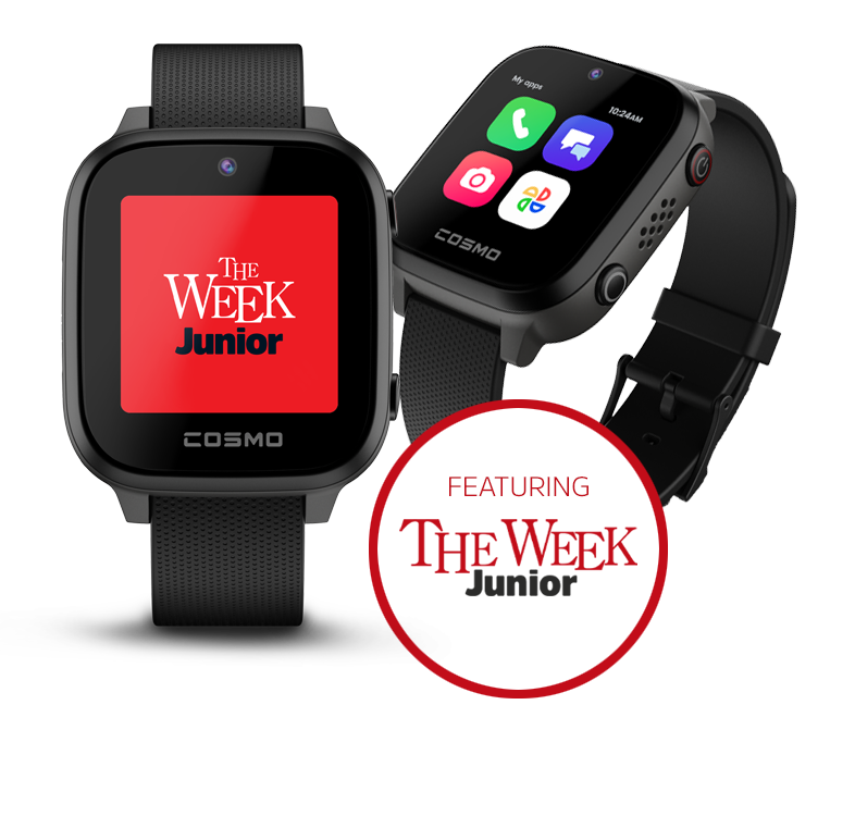 The Week Junior app on COSMO smartwatch for kids