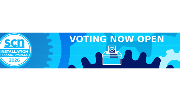 The Vote Now CTA for the SCN Installation Product Awards.