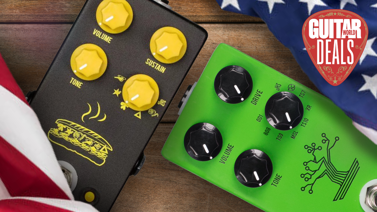 Guitar Center has just slashed the price of JHS pedals ahead of Memorial Day