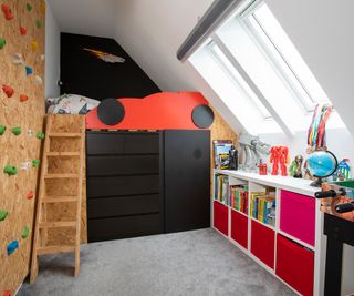 children's bedroom loft conversion