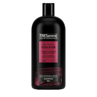 a packshot of tresemme colour care shampoo