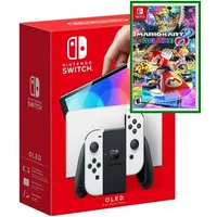 Nintendo Switch OLED + Mario Kart bundle: £309 @ My Nintendo Store