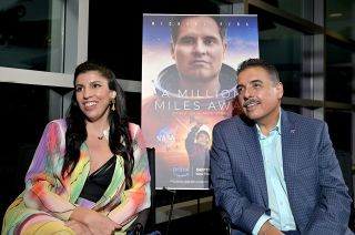 "A Million Miles Away" director Alejandra Márquez Abella and the film's focus, former astronaut José Hernández spoke about making the film in an interview with collectSPACE.com.