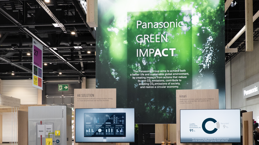 Panasonic Green Impact display at IFA 2025