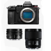 Panasonic Lumix S5D + 18-40mm + 50mm
