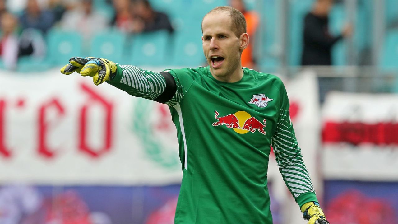 Peter Gulacsi RB Leipzig goalkeeper Arsenal