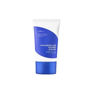 isntree Hyaluronic Acid Watery Sun Gel on a white background