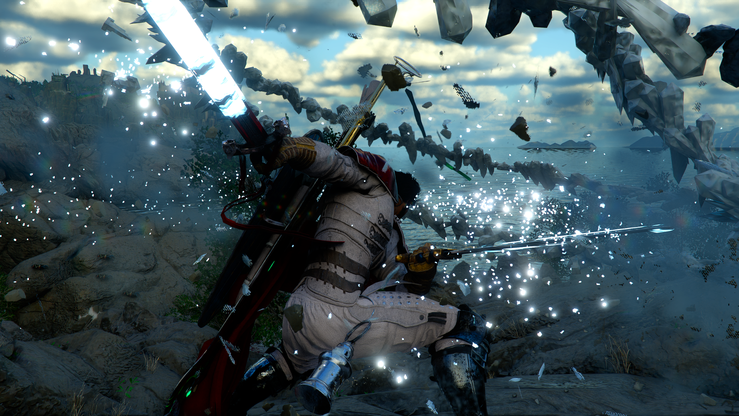 Frost element attack in Crimson Desert