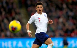 Sancho has scored three goals in 22 England appearances (Mike Egerton/PA).