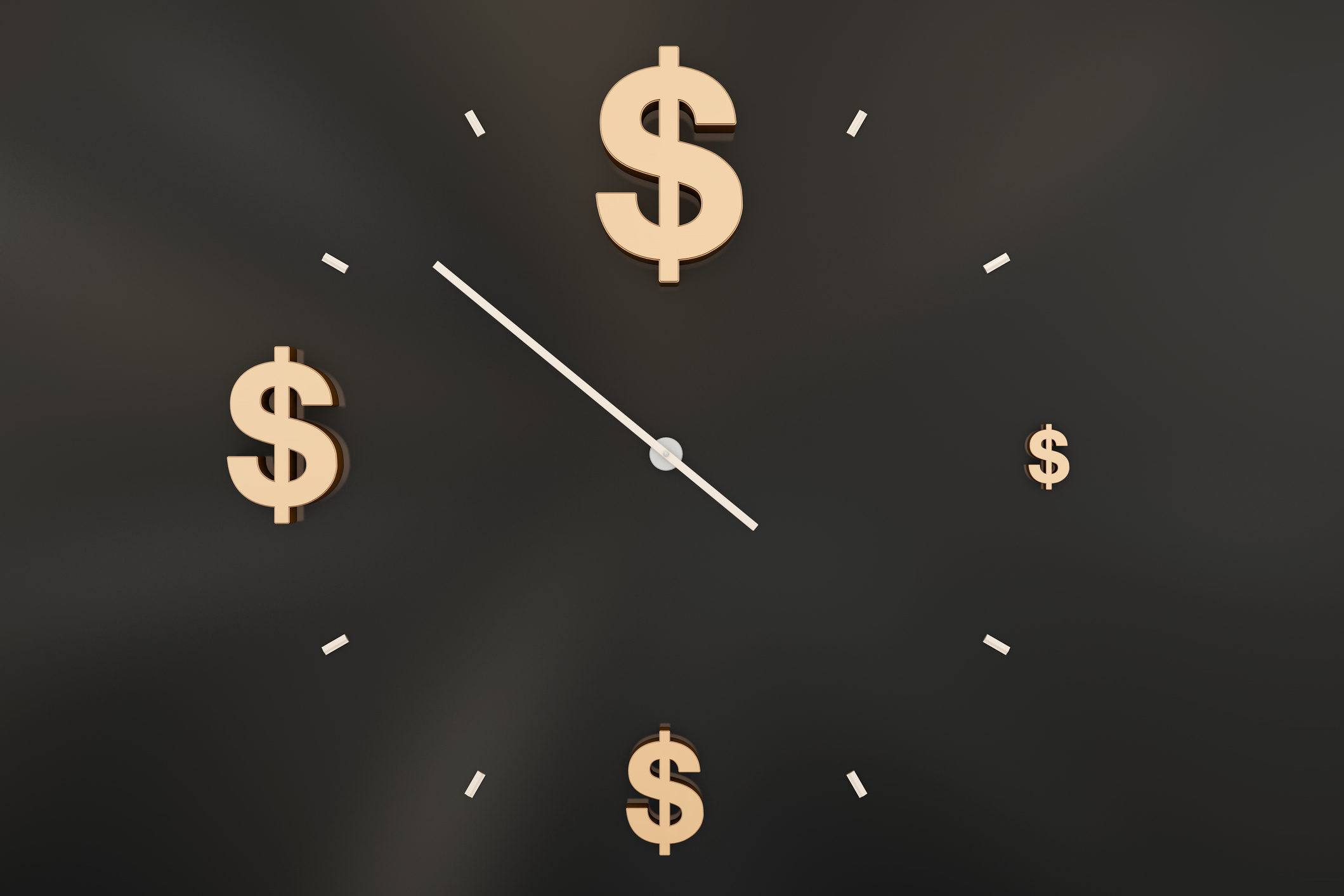 The meaning of this picture is with the accumulation of time, wealth is increased