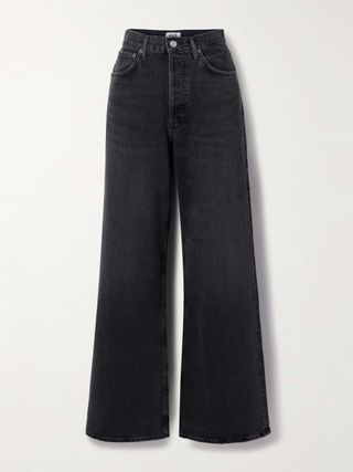 Dame High-Rise Wide-Leg Organic Jeans