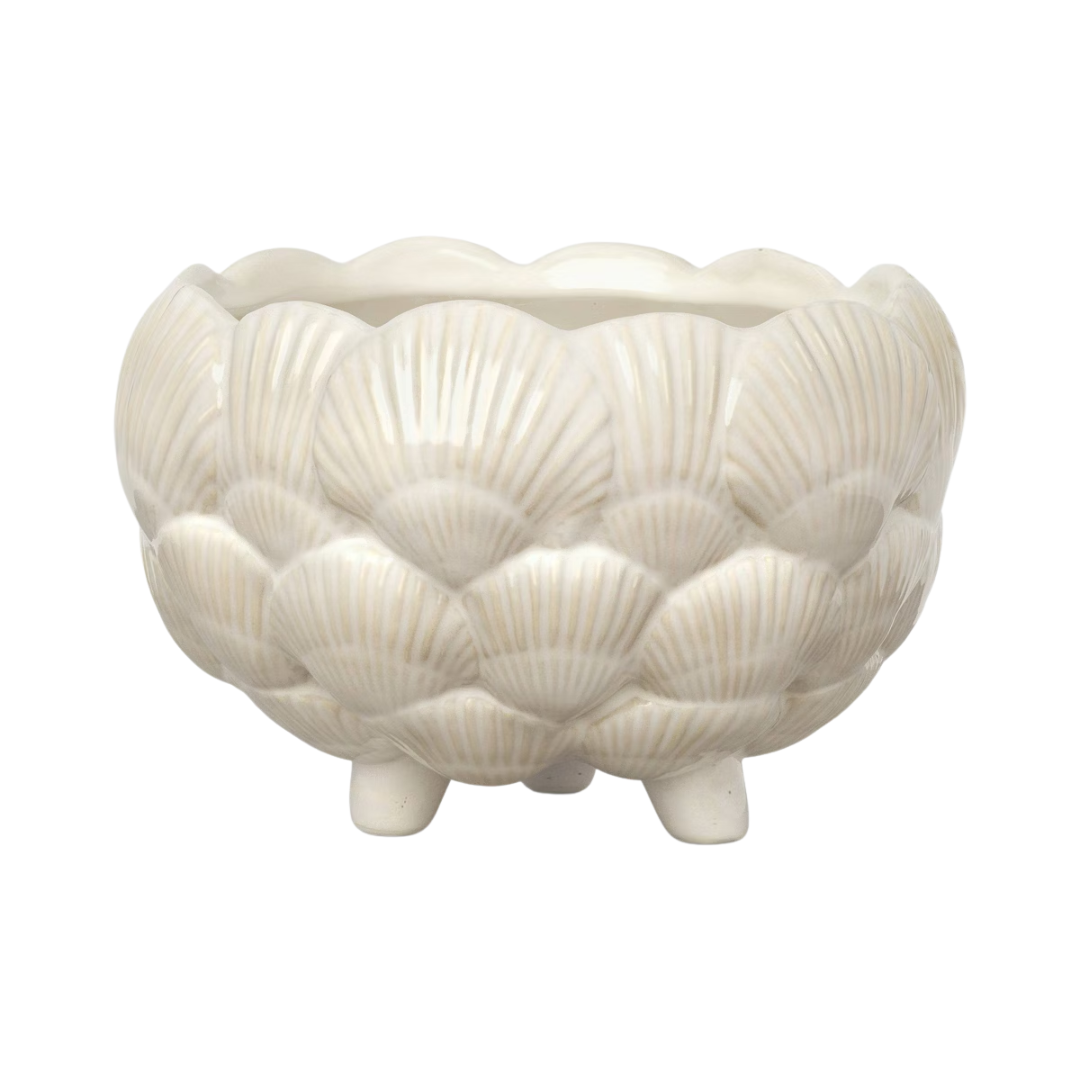 Threshold&amp;trade; designed with Studio McGee, Ceramic Outdoor Clam Shell Planter