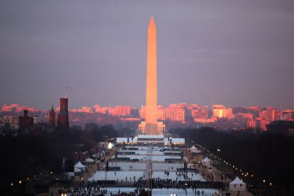 Dawn over D.C. on Jan. 20, 2017.