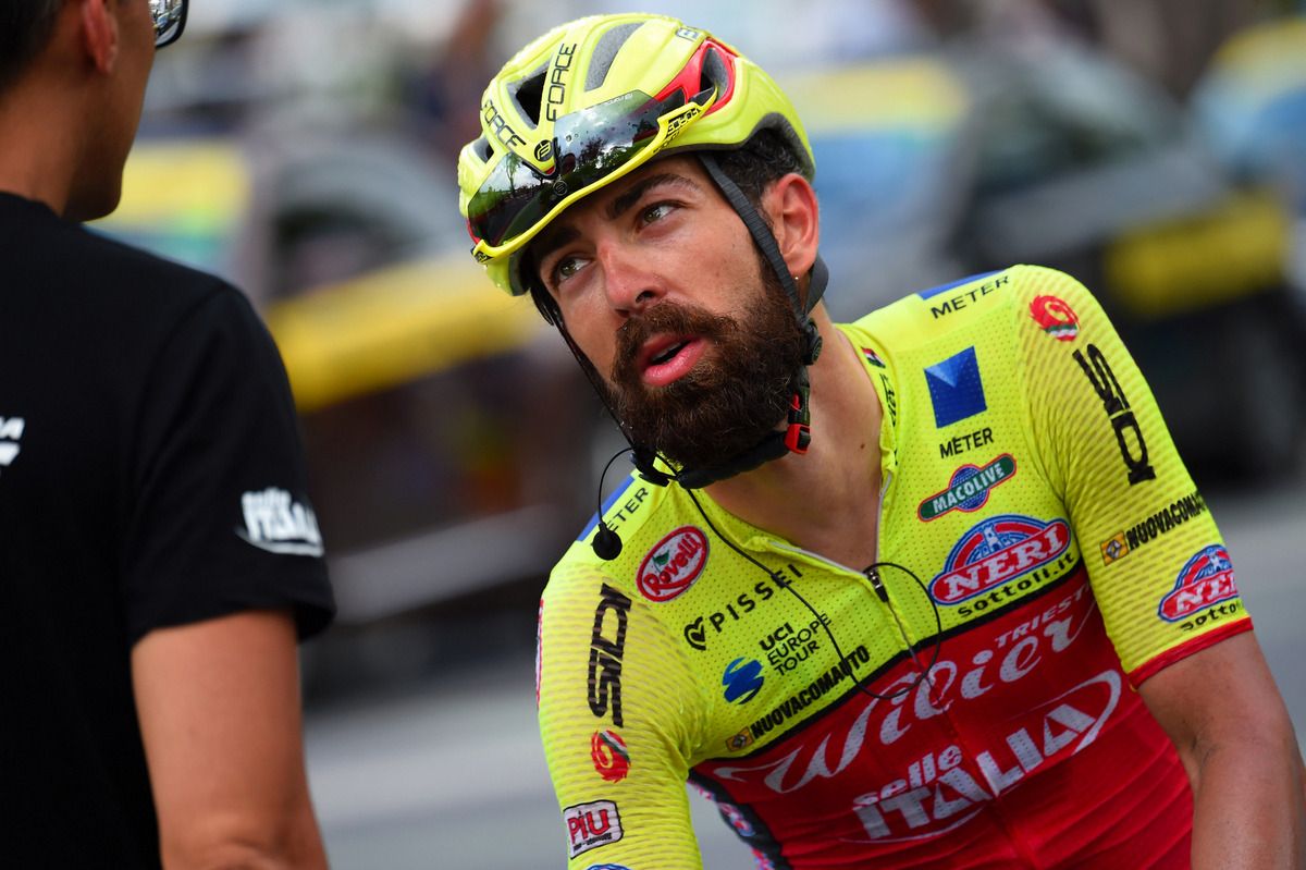 Giuseppe Fonzi (Wilier Triestina-Selle Italia) is now fourth overall
