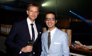 Gord Ray and The Business of Fashion founder, Imran Amed