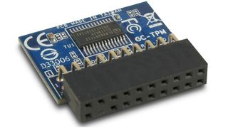 A close up of a TPM module