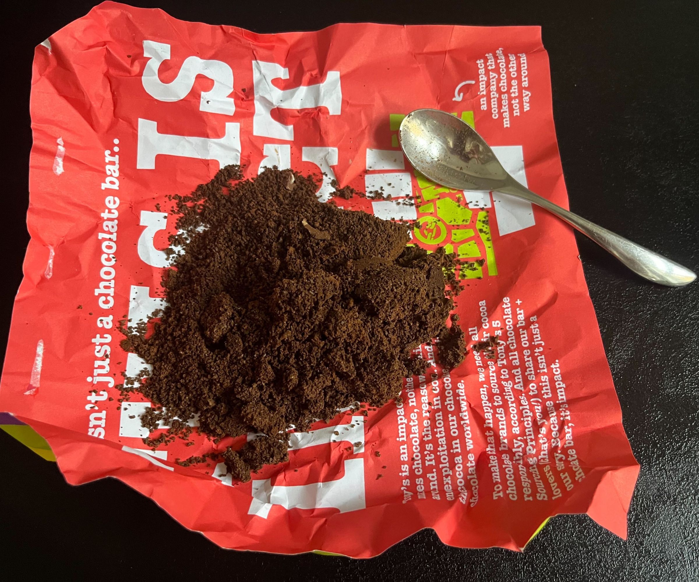 Ground coffee from the Bialetti Venus after use