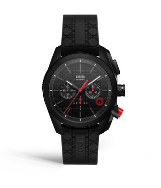 Dior Chiffre Rouge watch in black with red details