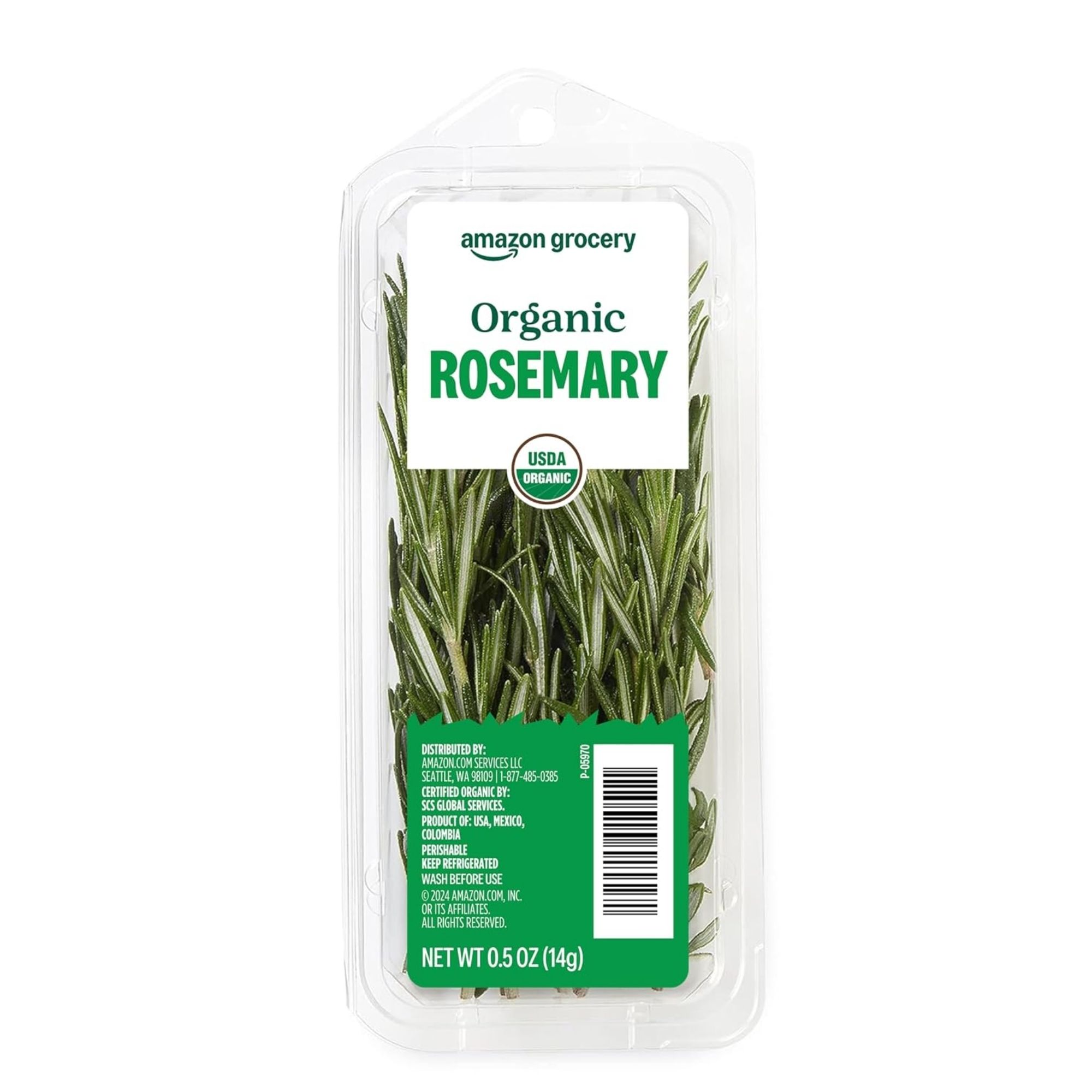 Organic rosemary