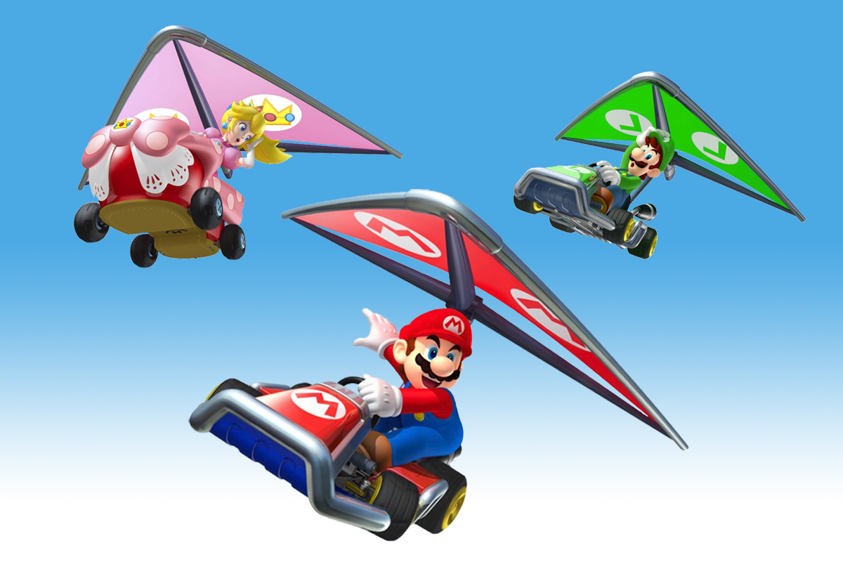 Mario Kart Tour Twitter forgot the name of the glider they're selling for  40$ : r/MarioKartTour