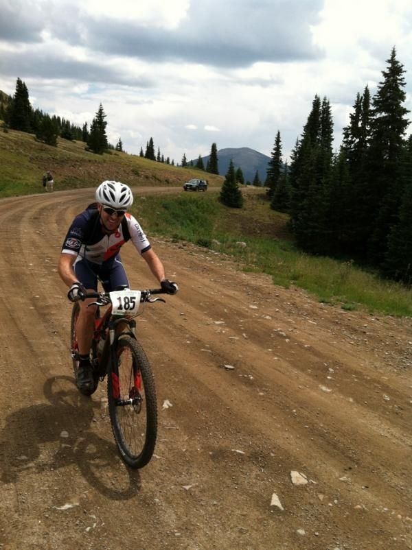 Fourth Place Cameron Brenneman near Boreas Pass