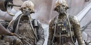 Rogue One: A Star Wars Story Edrio and sibling on Jedha