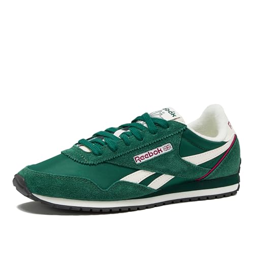 Reebok Women's Classic Az Legacy Sneakers for Women, Casual Athletic Womens Shoes, Green/green/chalk, 8.5