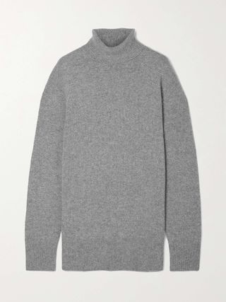 Essentials Stepny Wool and Cashmere-Blend Turtleneck Sweater