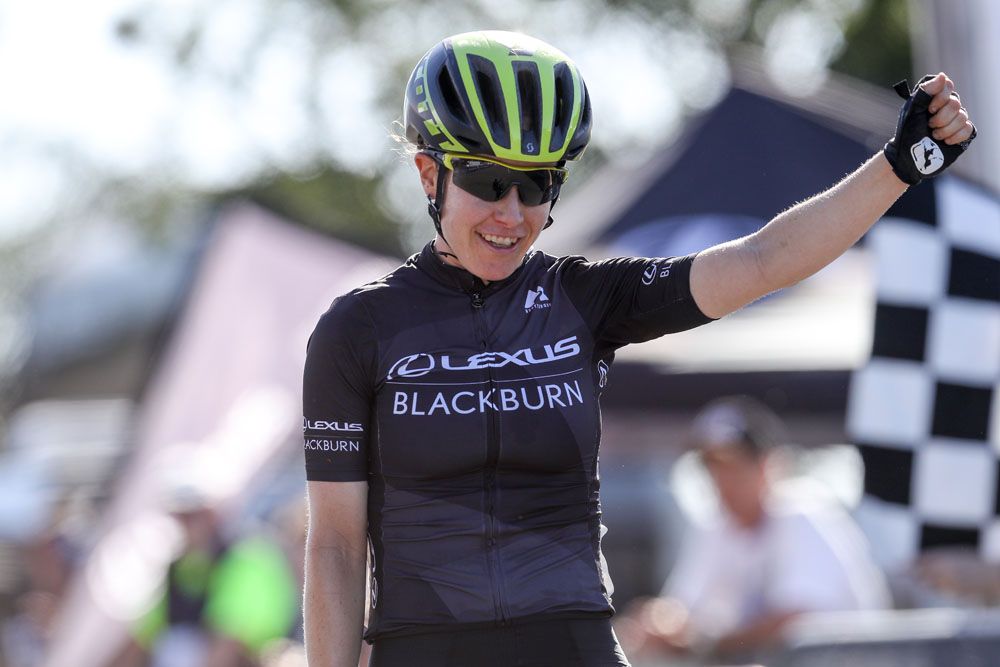 Amanda Spratt was in a league of her own on day one at the 2019 Bay Crits