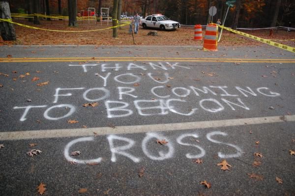 A message to racers.