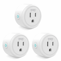 These smart plugs are small enough to stay out of your way but can be super helpful to have around the house.