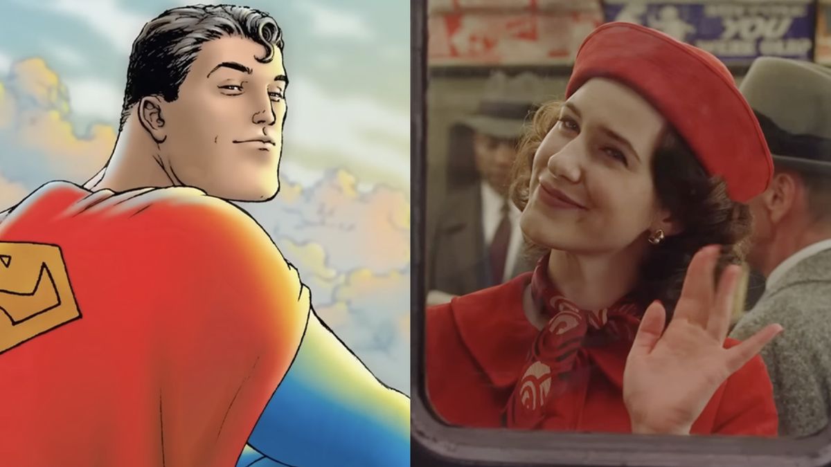 All-Star: Superman shared during James Gunn&#039;s DCU announcement video, Rachel Brosnahan starring in Amazon Prime&#039;s The Marvelous Mrs. Maisel season 5