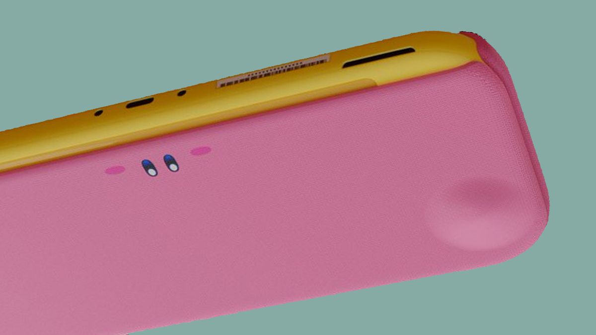 Fan-Art: How A Kirby-Themed Switch Lite Might Look Like