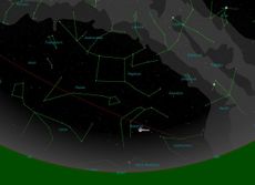 night sky simulation