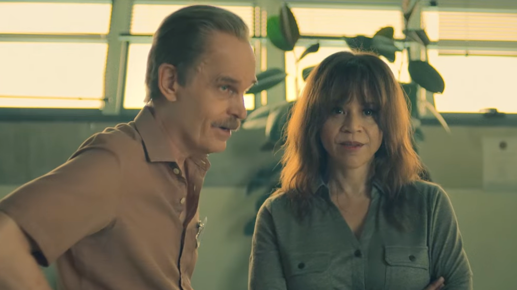 Zeljko and Rosie Perez in Now and Then