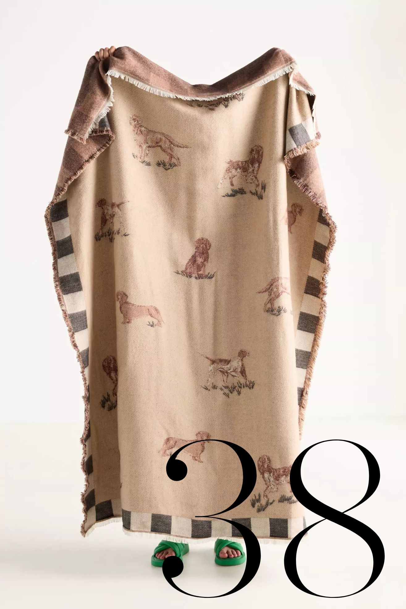 Anthropologie, Woven Jacquard Blanket