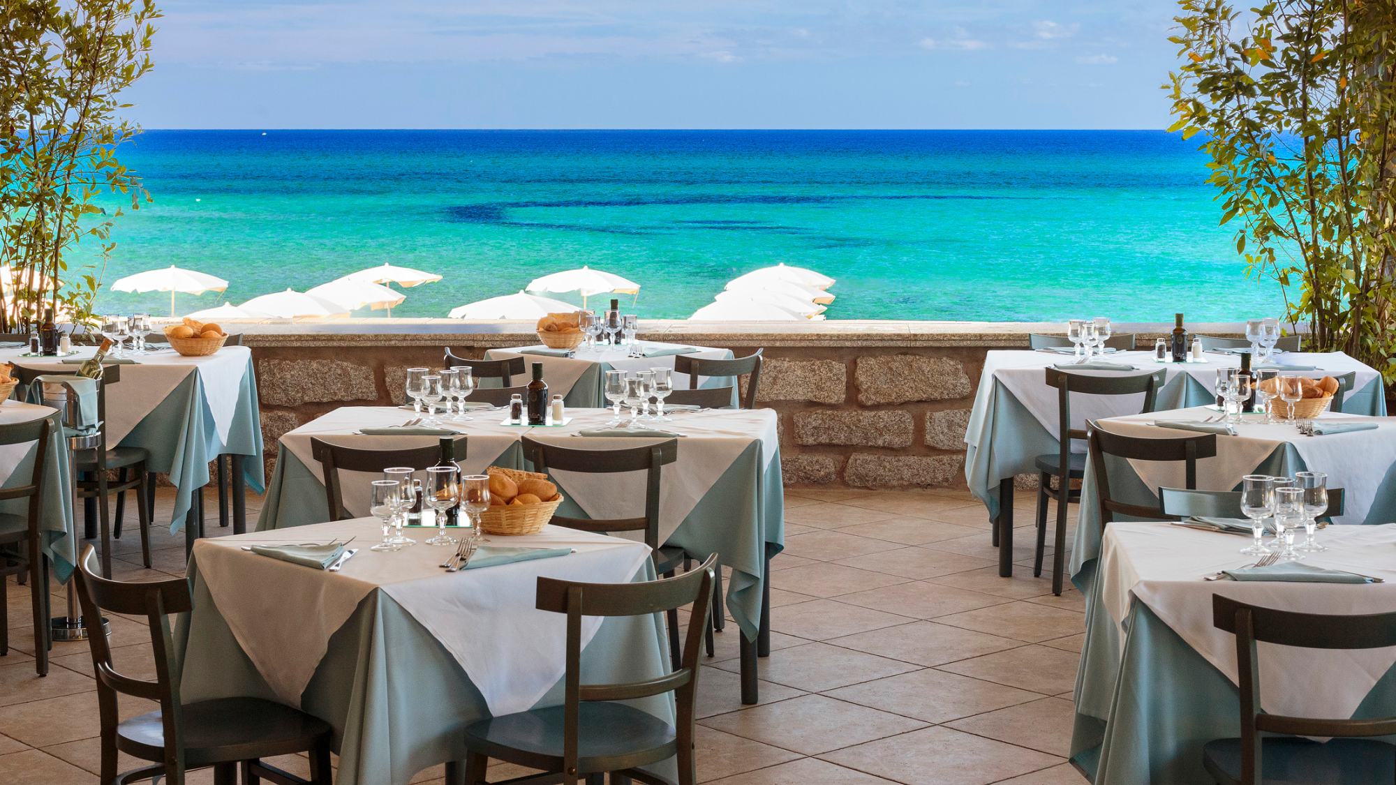 Restaurant Alla Spiaggia at Hotel La Duna Bianca