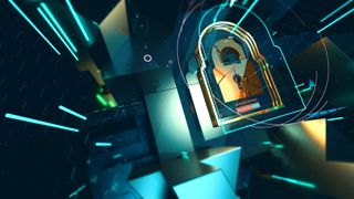 padlock denoting cybersecurity