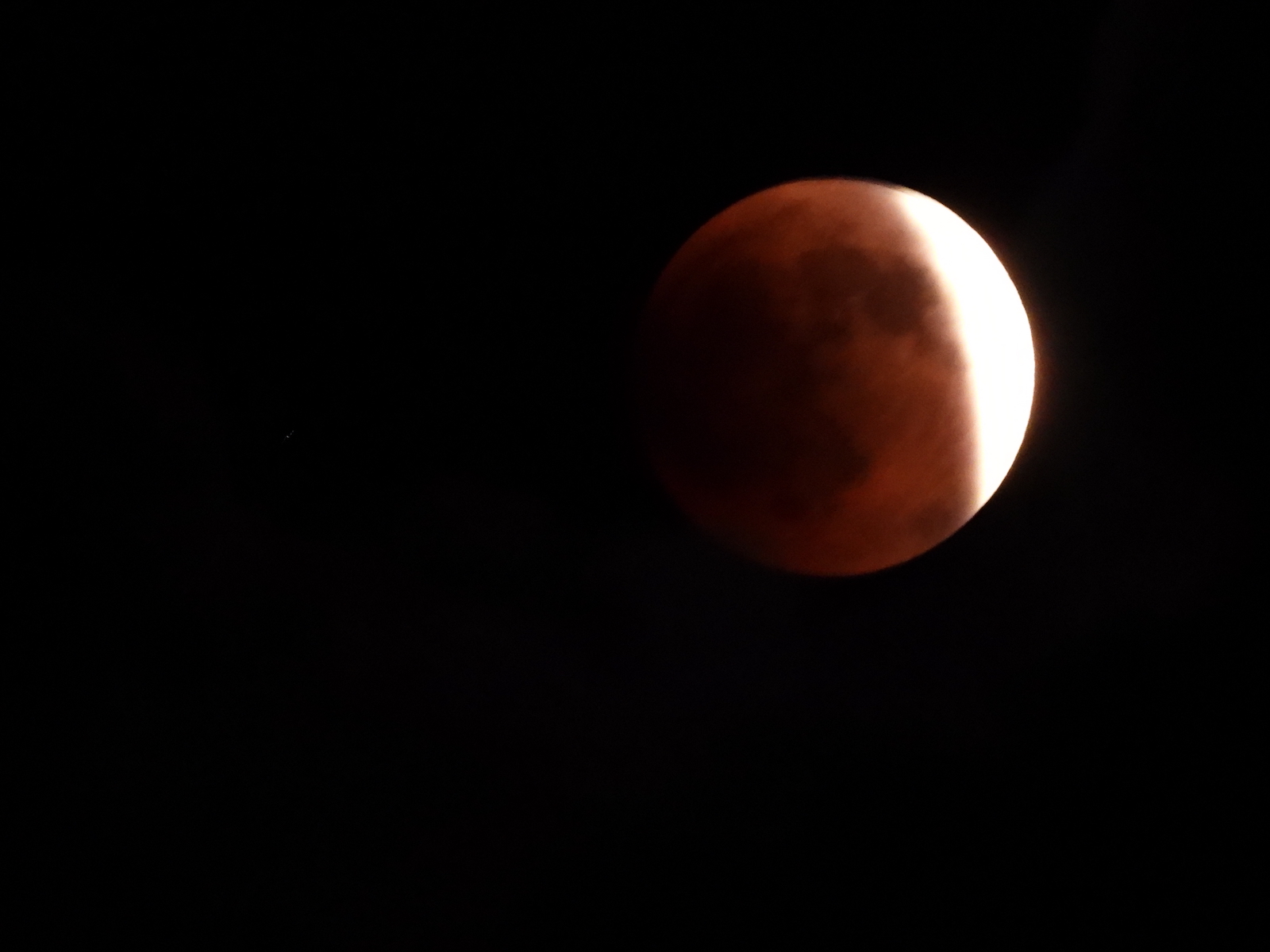 red bloody moon