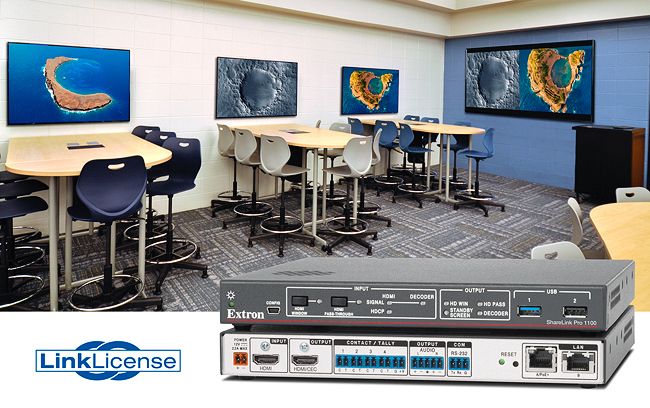 New Extron ShareLink Pro Upgrade Adds Active Learning Support