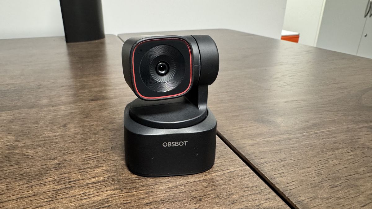 The Obsbot Tiny 2 Lite webcam
