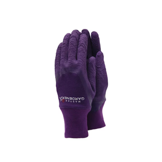 Town & Country Master Gardener Ladies Aubergine purple Gloves