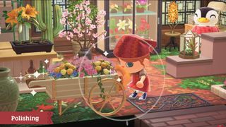 Animal Crossing Happy Home Paradise Polishing