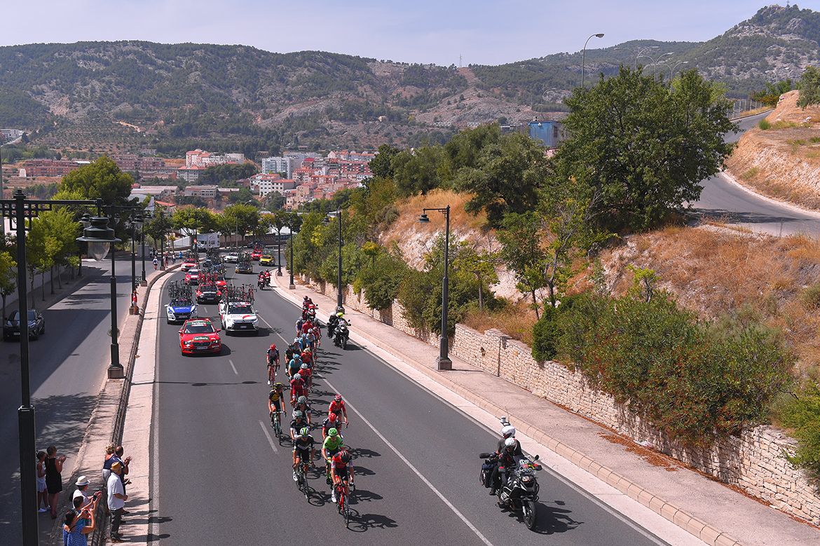The early break on stage 8 of the Vuelta a Espa&ntilde;a